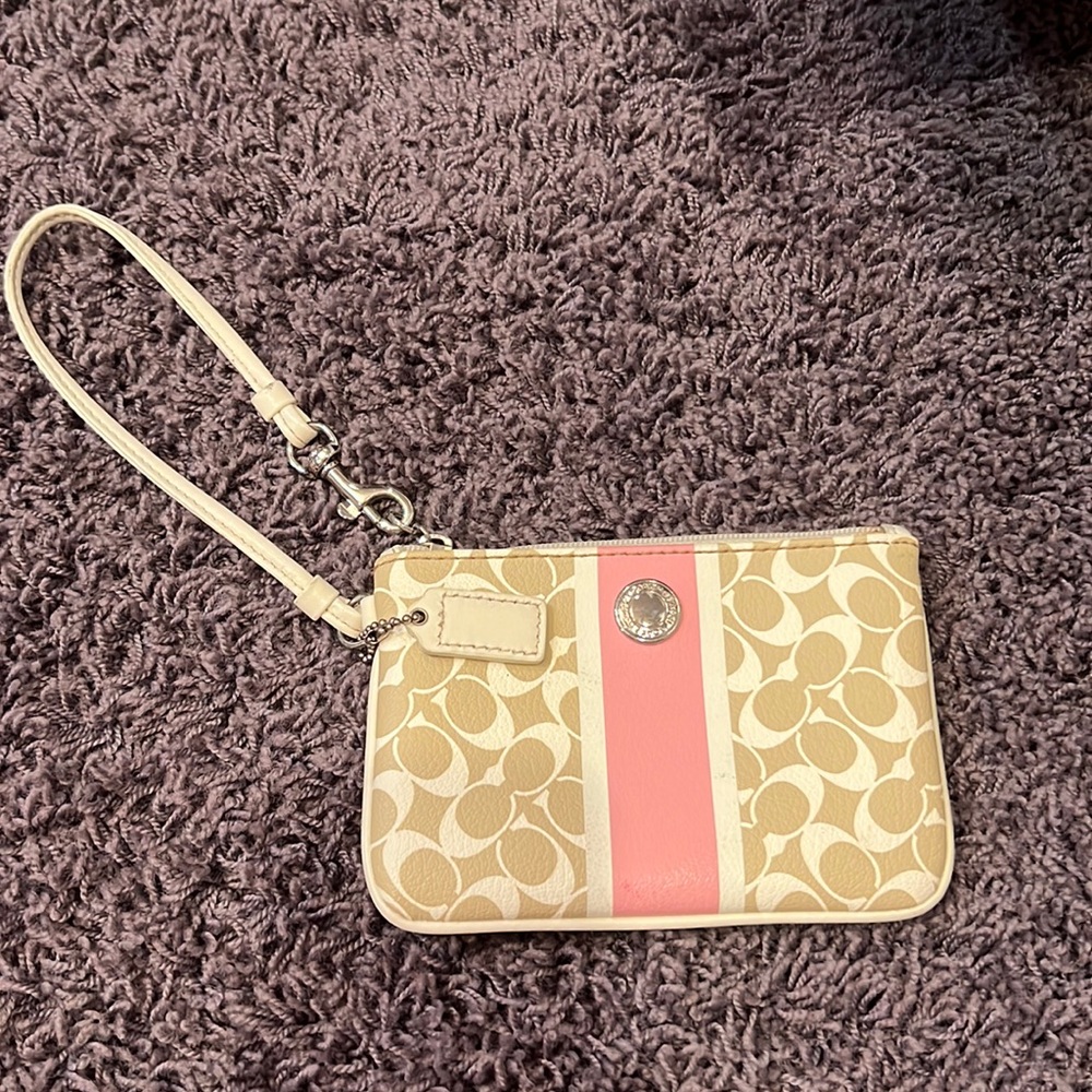 Coach wristlet